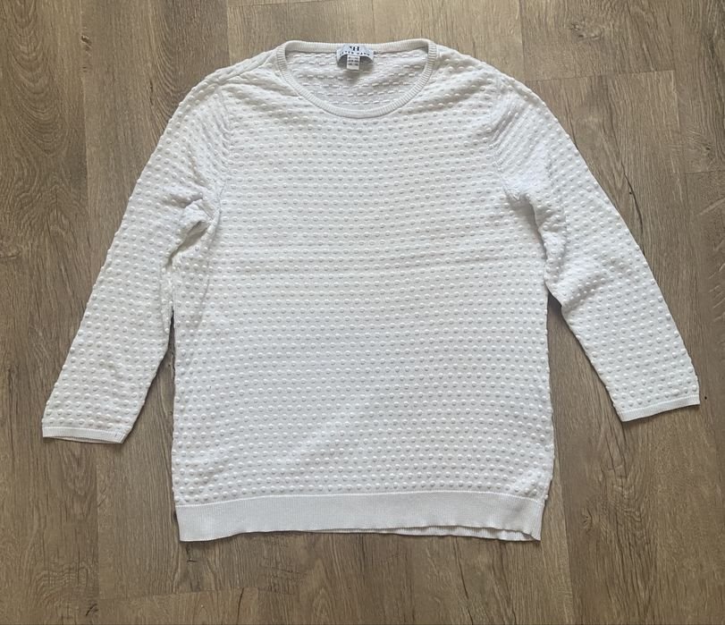 Women Peter Hahn Sweater White Cotton Other