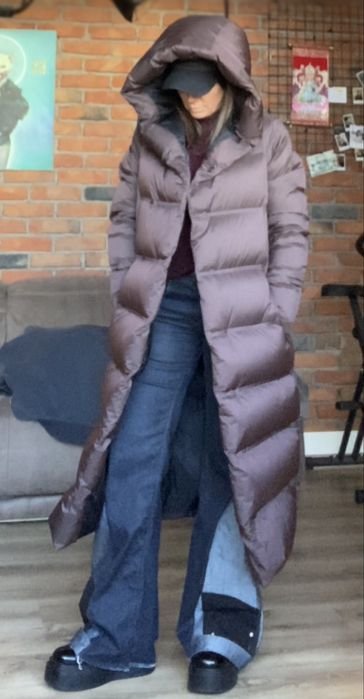 Donna Lululemon Giacca Piumino Prugna Piuma d'Oca