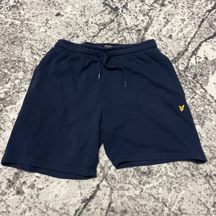 Uomo Lyle Scott Shorts Blu Navy 38