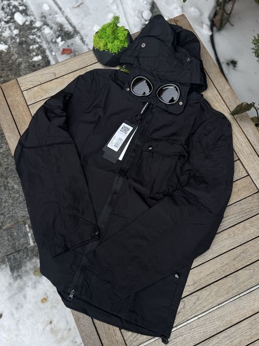 Мужской C.P. Company Ветровка Чёрная Нейлон