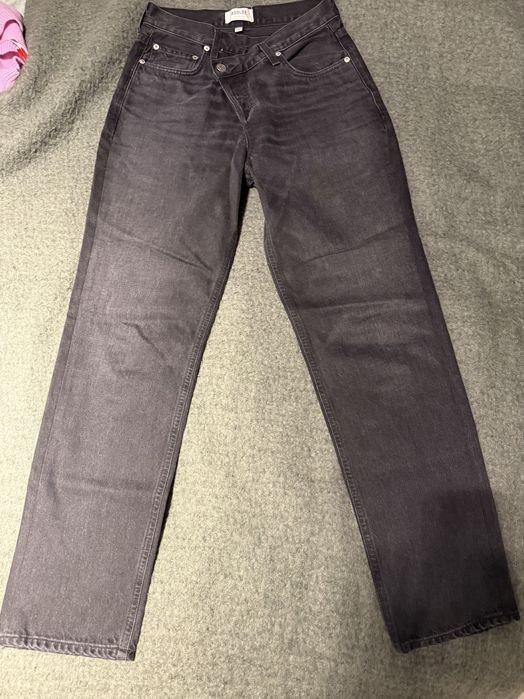 Женские Agolde Джинсы Чёрные 36