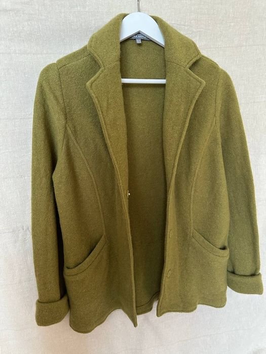 Женский Laura Ashley Свитер Зеленый Вовна 38