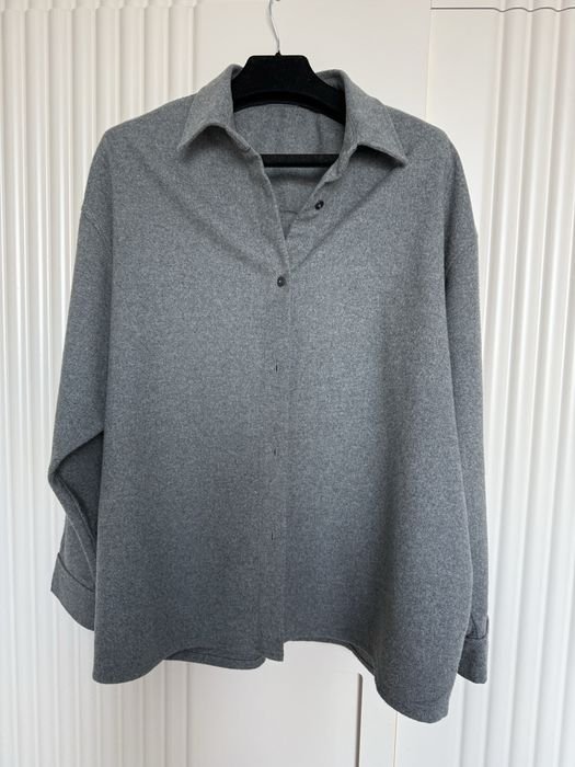 Унисекс American Vintage Рубашка Серый