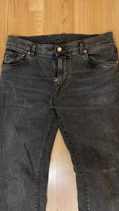 Herren Dolce Gabbana Jeans Schwarz Baumwolle 34