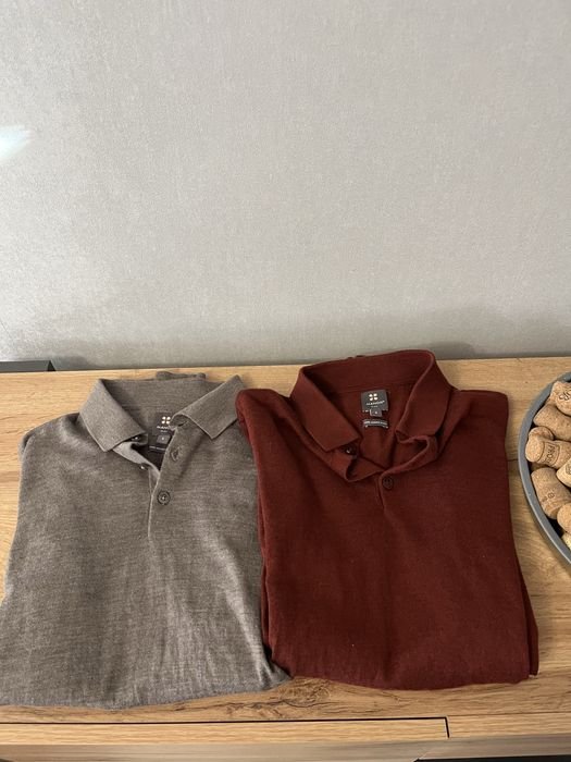 Мужской Manor Свитер Коричневый Вовна 36