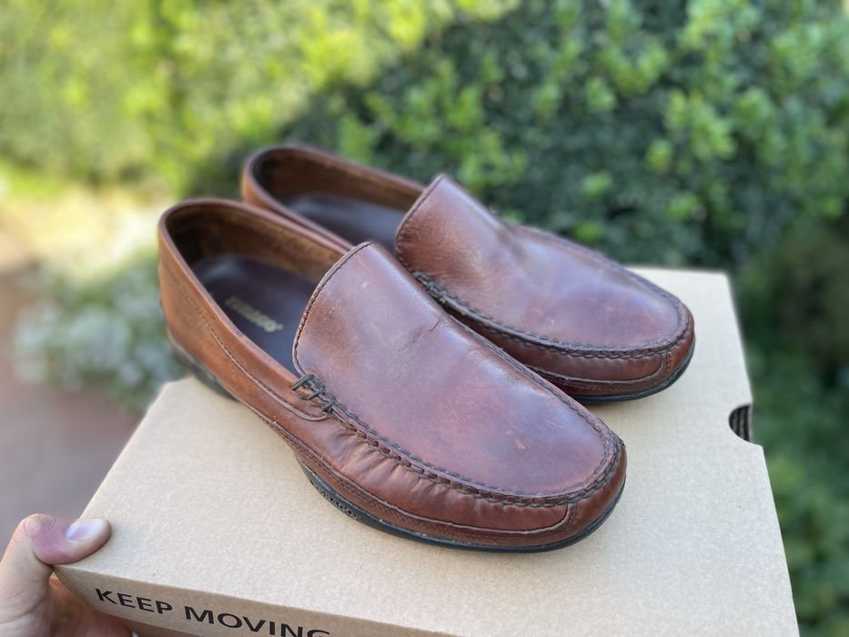 Uomo Sebago Mocassini Marrone Pelle 43