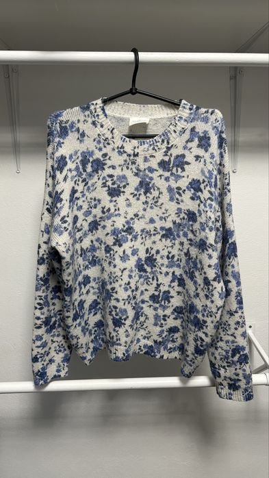 Женский Sezane Светер Белый М-Л