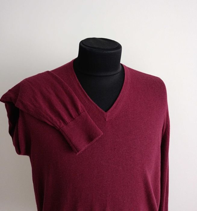 Мужской Gran Sasso Джемпер Бордовый 52