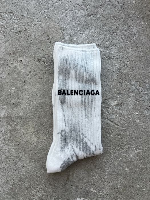 Herren Balenciaga Socken Weiß