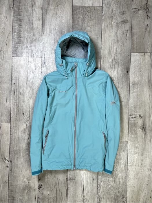 Damen Mammut Windjacke Türkis Dry-Tech 40