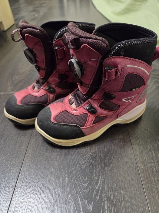 Женские Ecco Ботинки Бордовый Другой