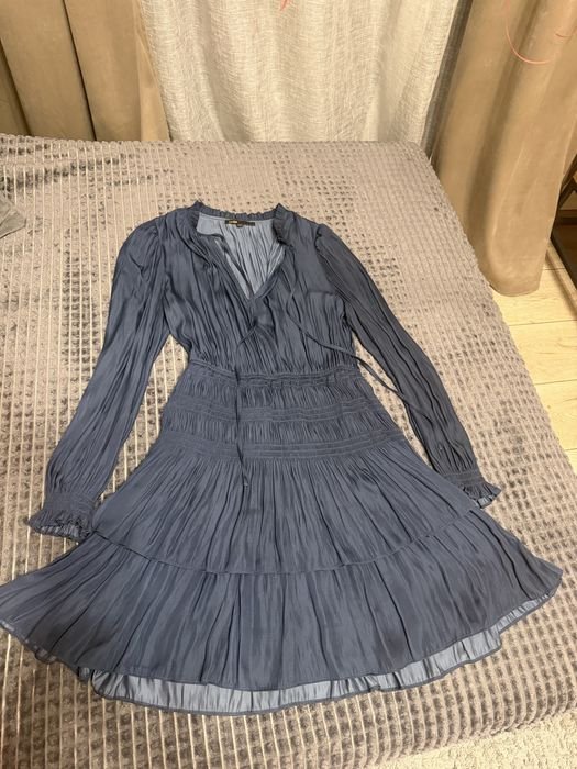 Damen Maje Kleid Blau 