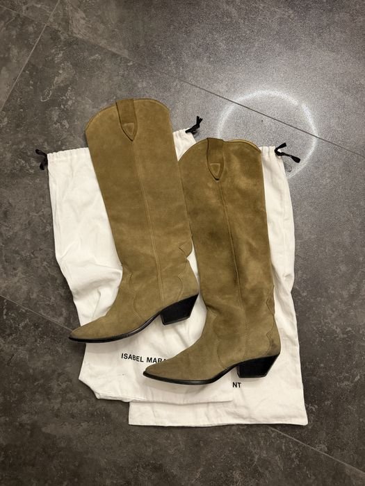 Женские Isabel Marant Ботинки Чёрные Кожа 39