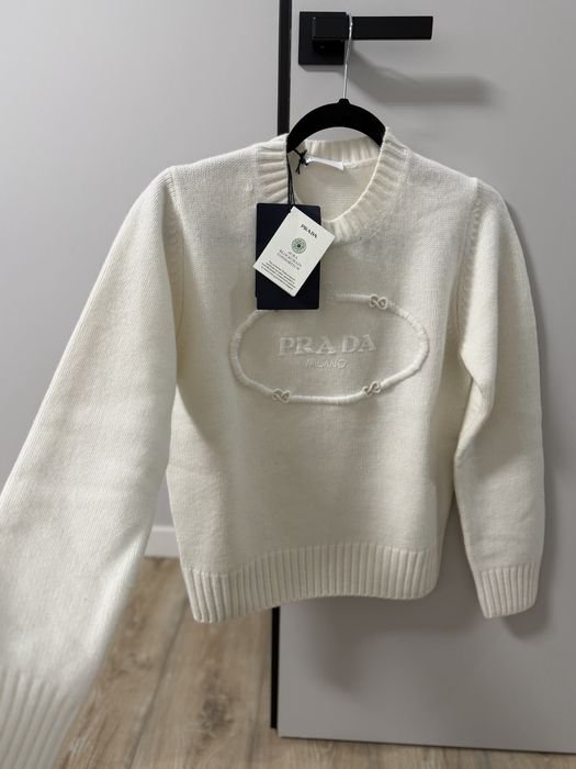 Homme Prada Pull Blanc