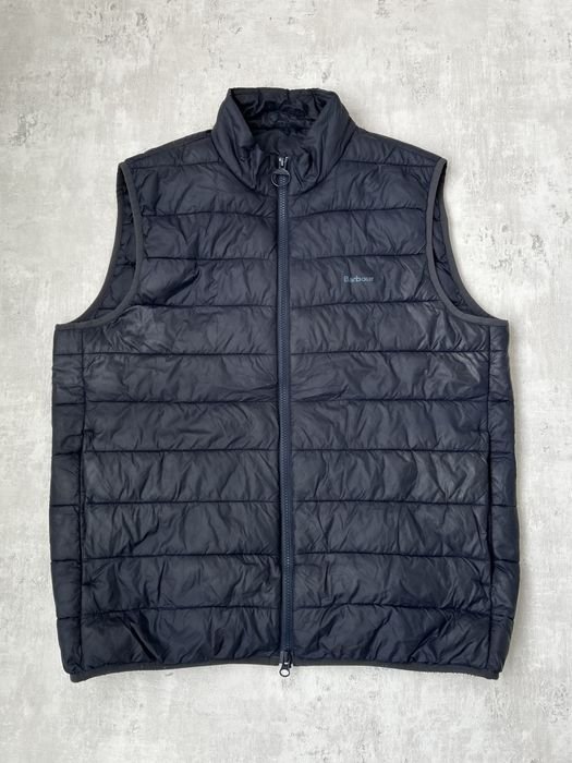 Homme Barbour Gilet Bleu
