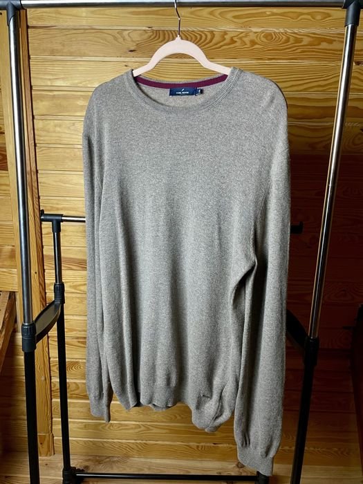 Мужской Daniel Hechter Свитер Серый Шерсть 44