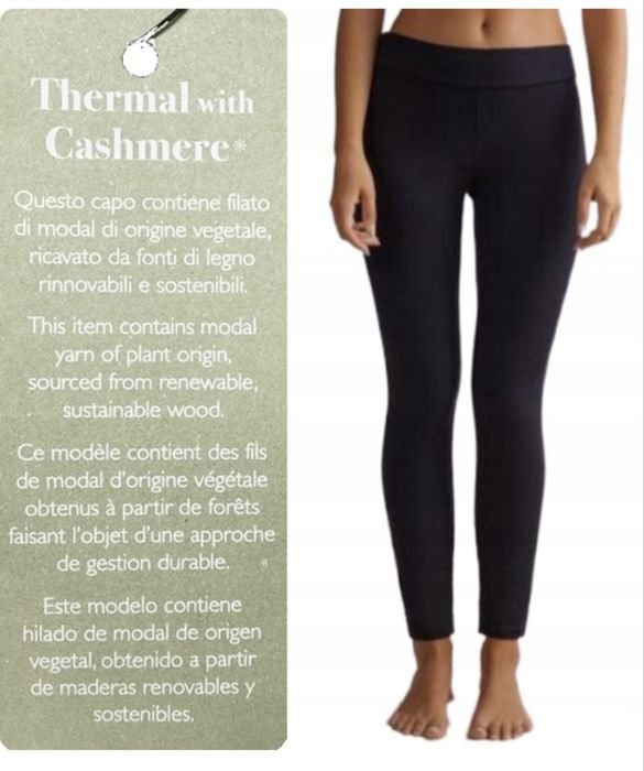 Femme Intimissimi Pantalon Noir Cachemire S