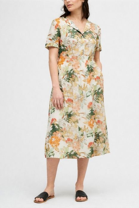Damen Chloe Stora Kleid Mehrfarbig Seide 40