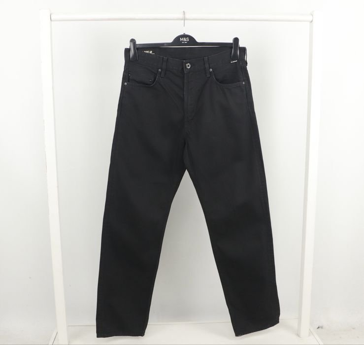Herren G-Star Raw Jeans Schwarz Denim 32