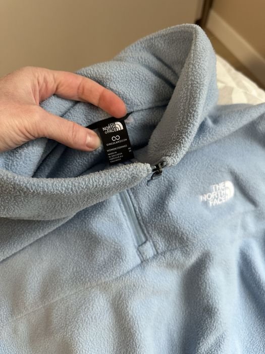 Женская The North Face Флисовая Кофта Голубая