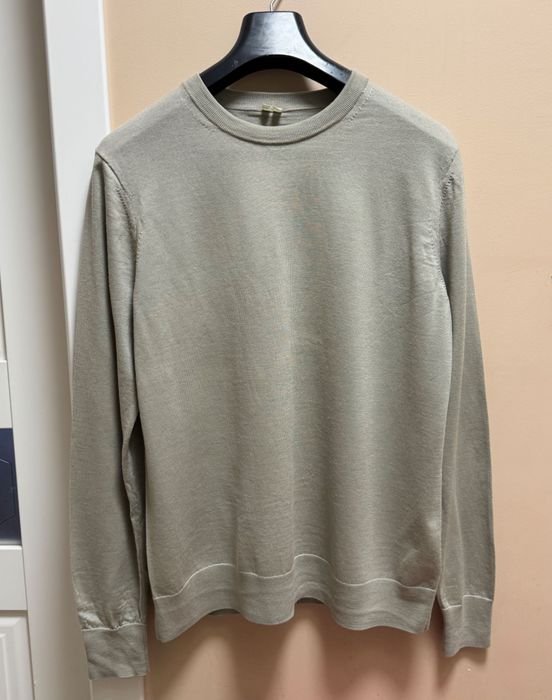Homme Arket Pull Gris Laine 40