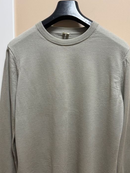 Homme Arket Pull Gris Laine 40