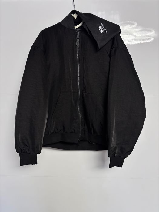Herren Balenciaga Bomber Schwarz L