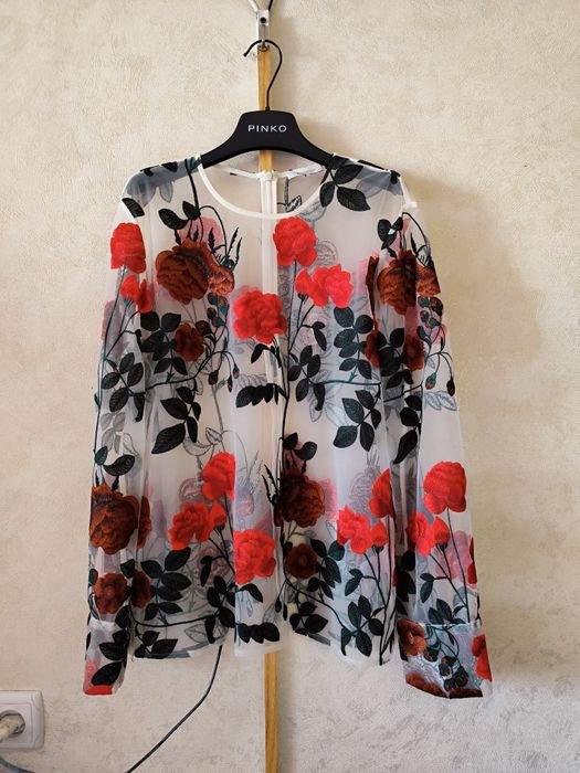 Женская Ganni Блуза Чёрная  