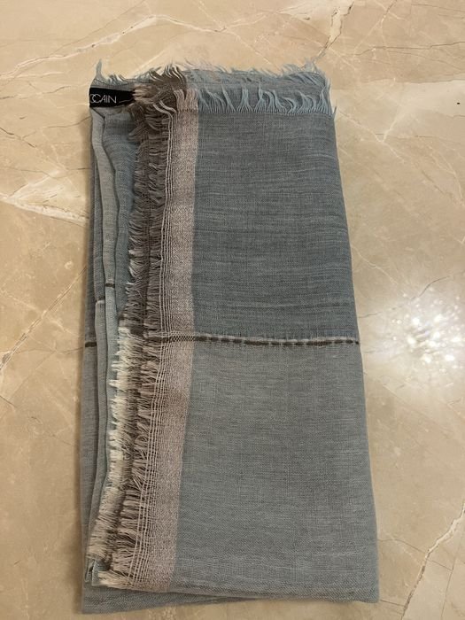 Унисекс MarcCain Шарф Бежевый Лен Кашемир 150x150