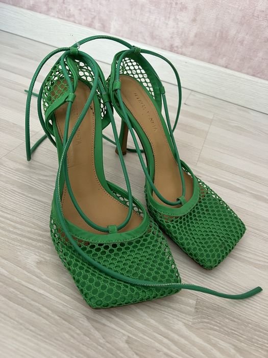 Bottega Veneta Босоножки Зеленые 37