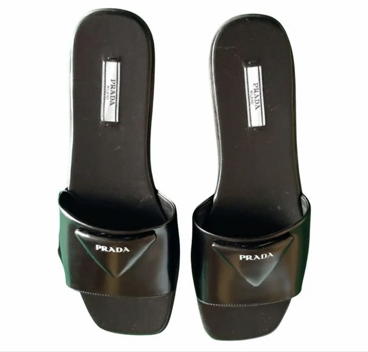 Женские Босоножки Чёрные 38