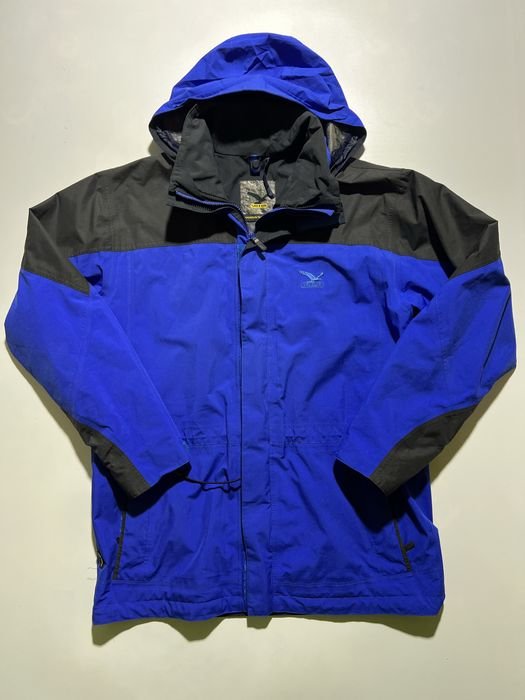 Men Salewa Jacket Navy Gore-Tex 38