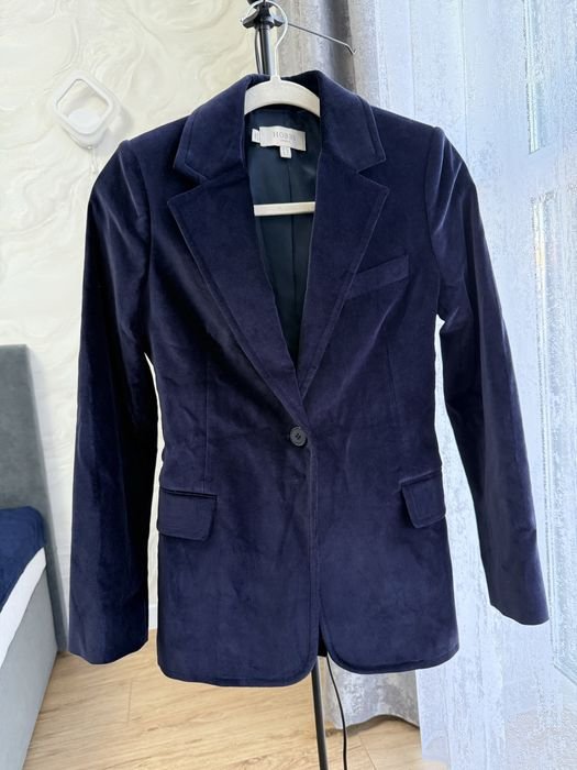 Женский Hobbs London Пиджак Фиолетовый Хлопок 36