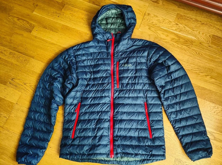 Femme Rab Microlight Alpine Veste Marine 40