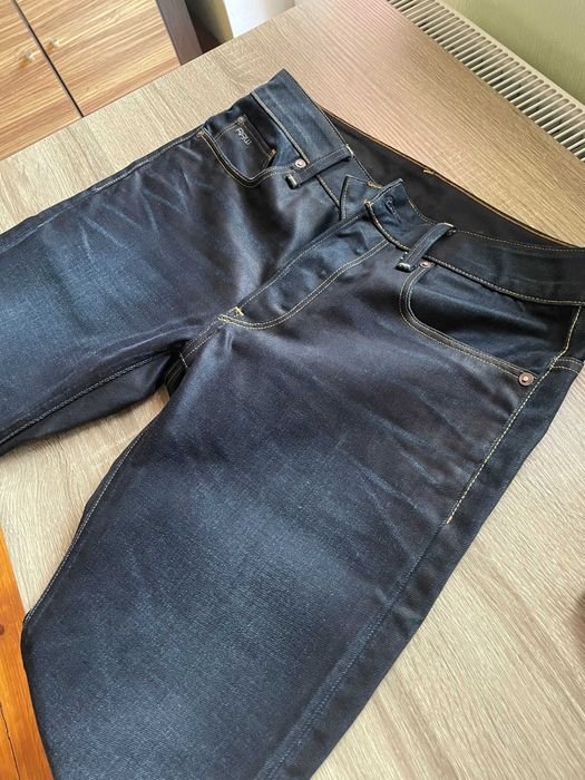 Herren G-Star Raw Jeans Marineblau Denim 32/30