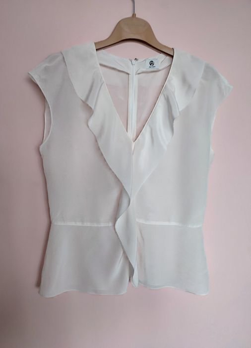 Femme Paul Smith Chemise Blanche Soie 38