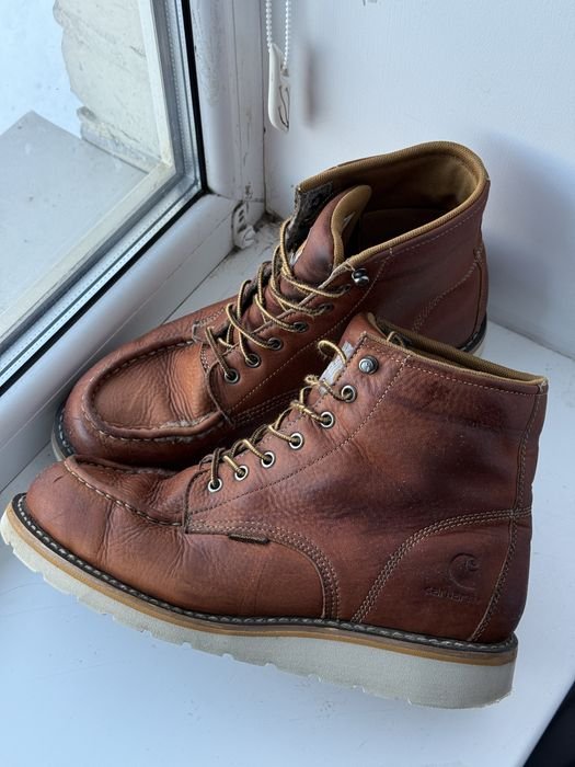 Men Carhartt Boots Red 44.5