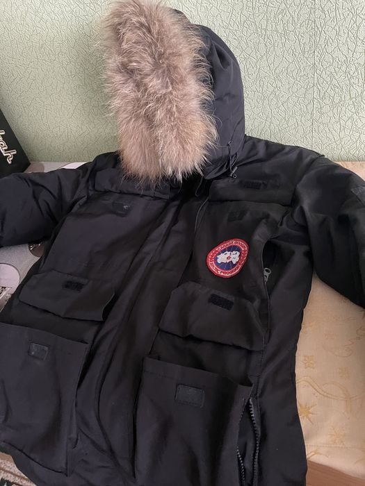 Женская Canada Goose Парка Чёрная 38
