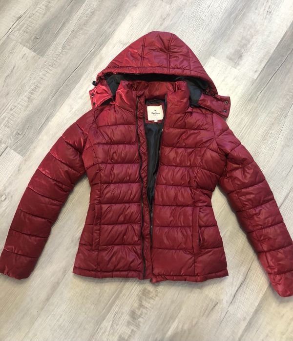 Femme Pepe Jeans Veste Rouge 36