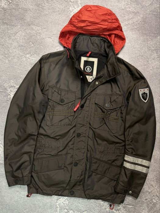 Мужская Bogner Куртка Коричневая S