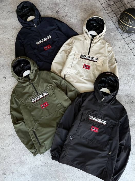 Homme Napapijri Anorak Multicolore Polyester S-XXL