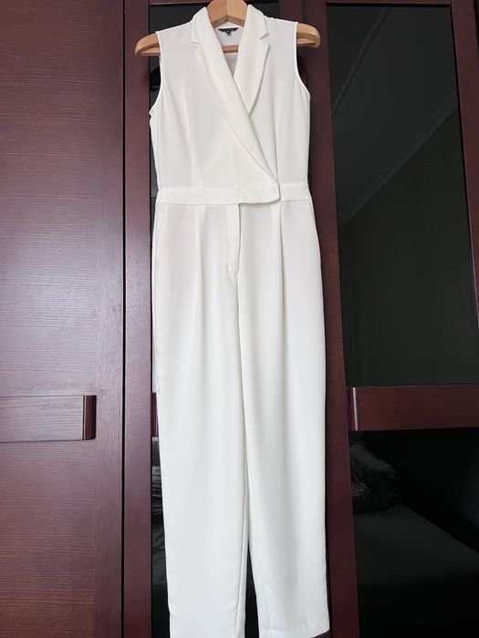 Donna Massimo Dutti Tuta Bianca Altro 38