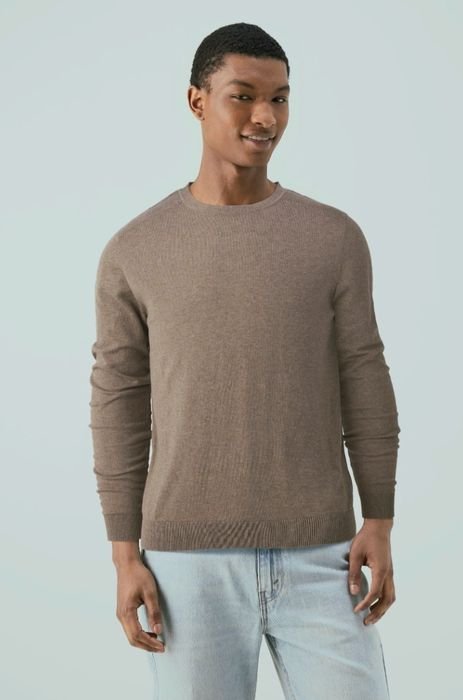 Homme Calvin Klein Pull Beige Laine 40
