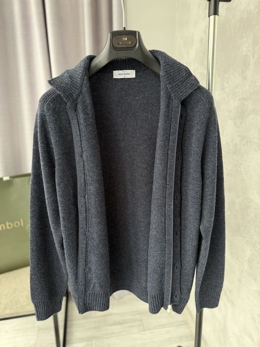 Women Gran Sasso Cardigan Grey L