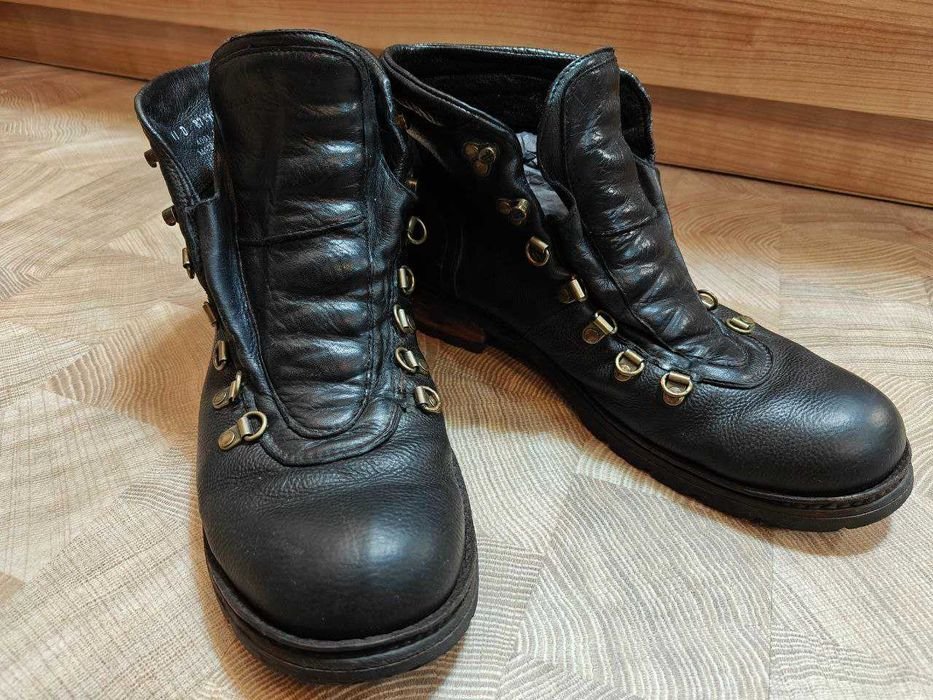 Homme FRYE Bottes Noires Cuir