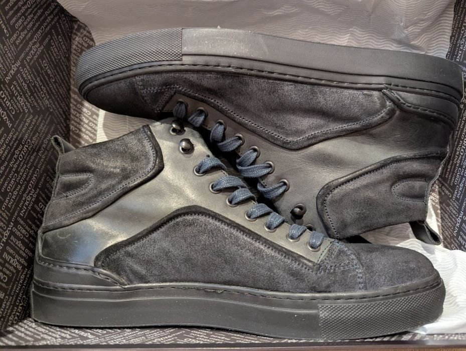 Homme Bottes Casual Cuir 43