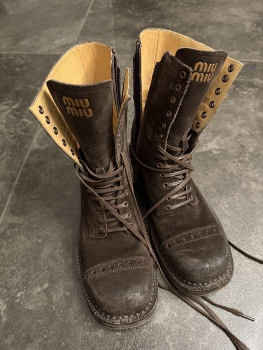 Женские Miu Miu Ботинки 39