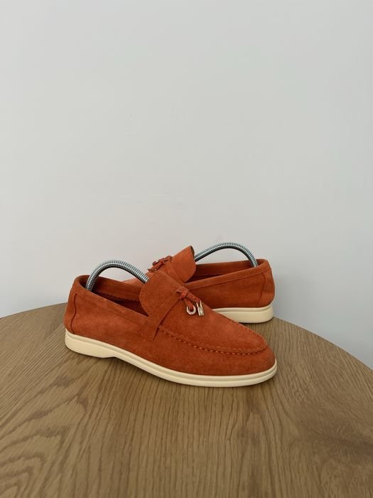 Femme Loro Piana Mocassins Suède 37