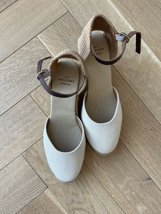 Женские Sezane Босоножки Бежевый 39