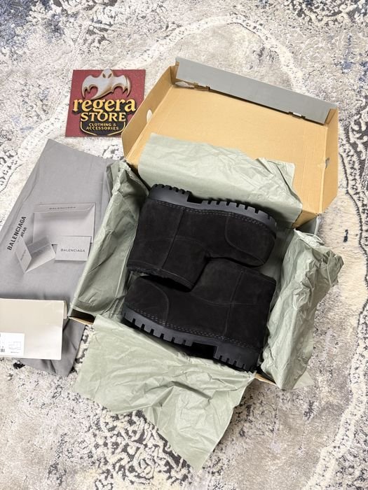 Herren Balenciaga Stiefel Schwarz 41